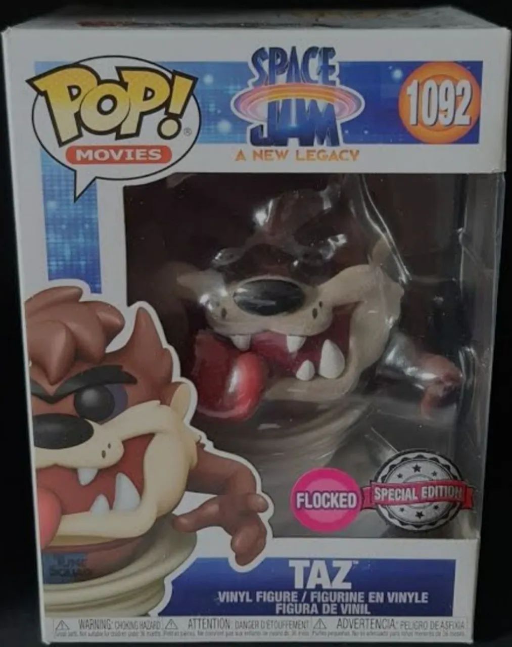Funko Pop 1092 TAZ FLOKED