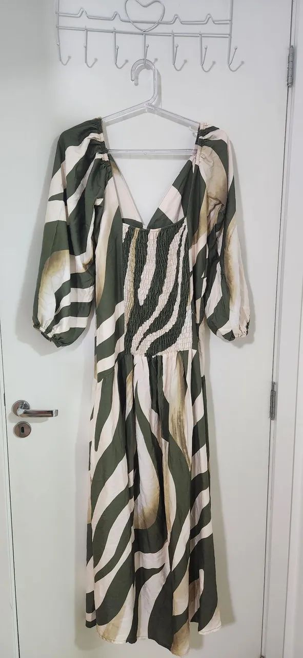 Vestido longo estampado  - Foto 2