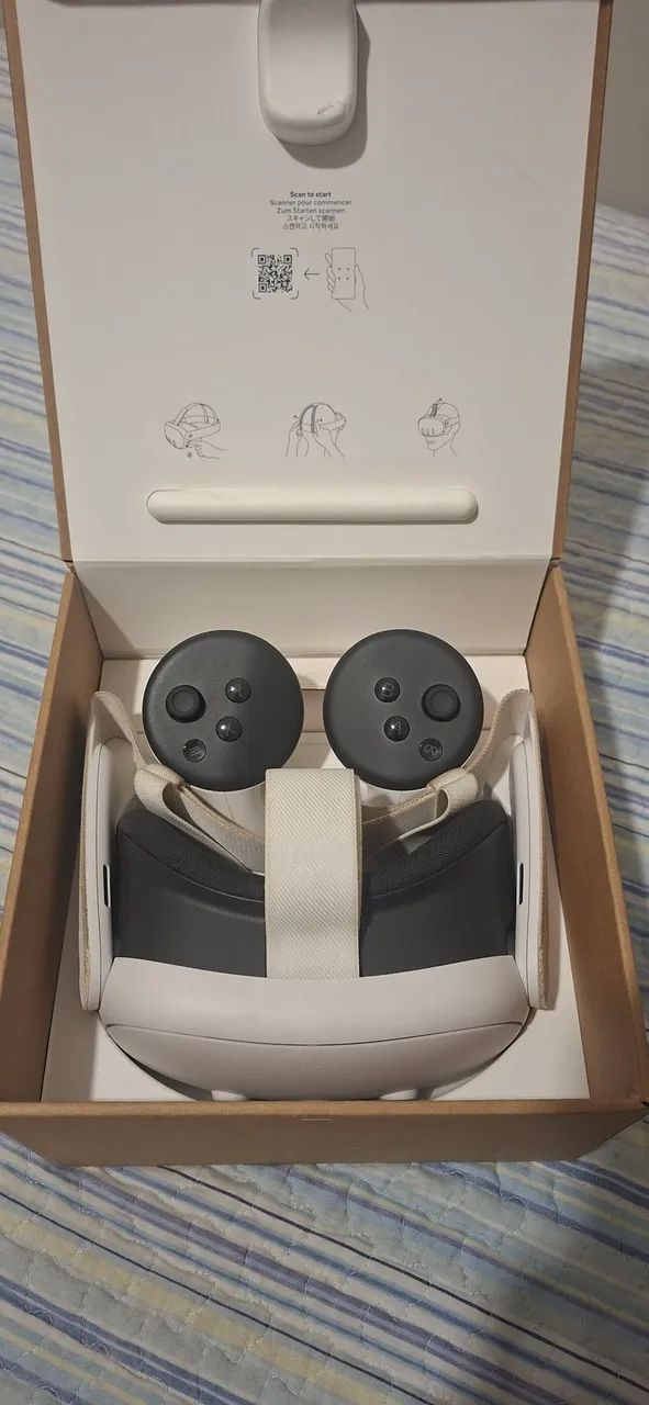Óculos de Realidade Virtual - Meta Quest 3 512 Gb - Foto 2