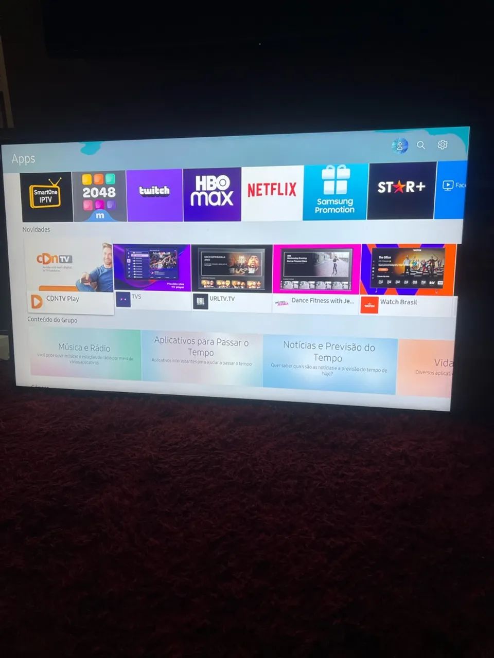 Tv Samsung smart 55 polegadas 4K