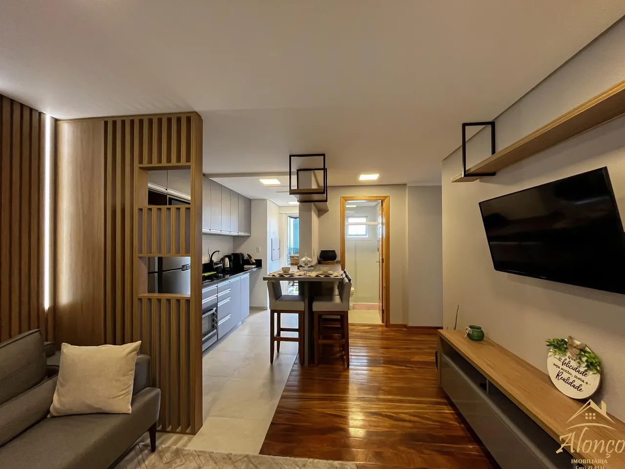 Apartamento de dois dormitórios mobiliado e decorado no Centro de Nova Petrópolis/RS REF:  - Foto 4