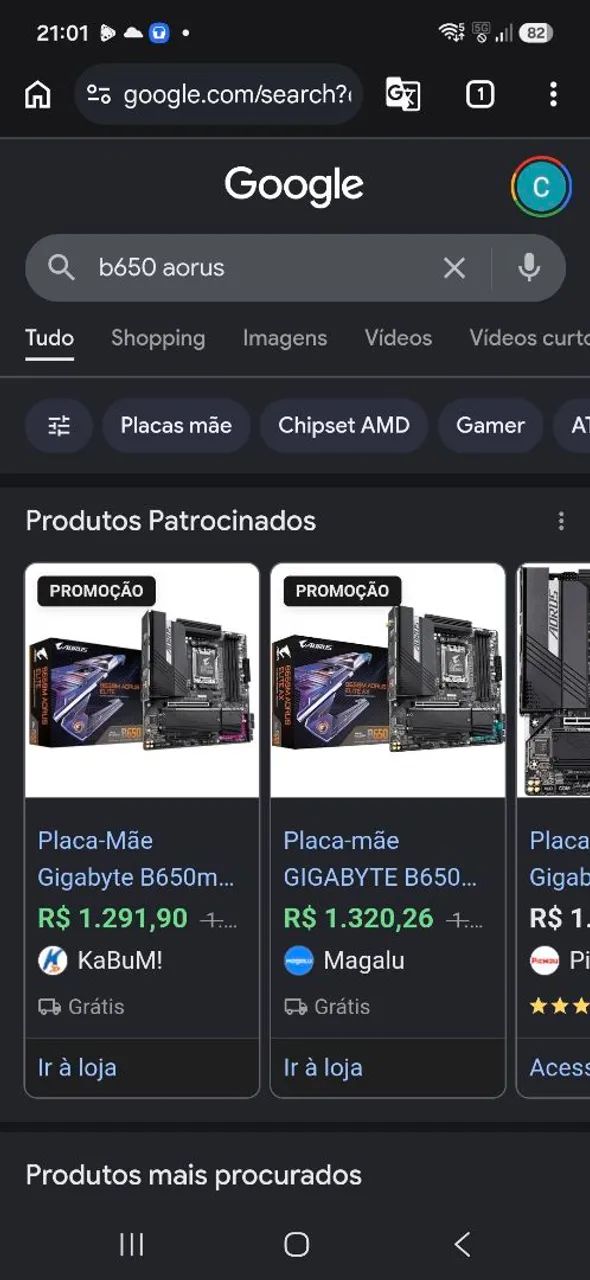 Placa-mãe AM5 B650M AORUS ELITE - Foto 3