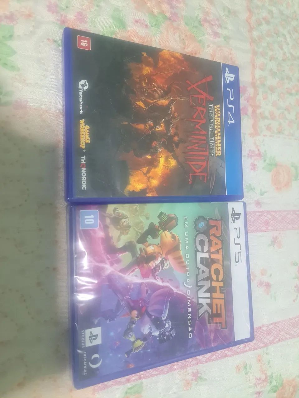 Vendo 2 jogos PS5