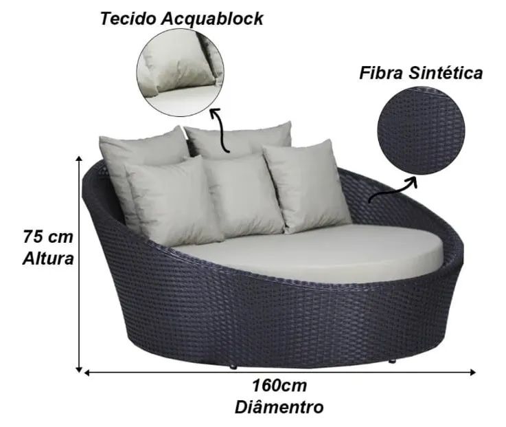 Chaise para área externa  - Foto 2