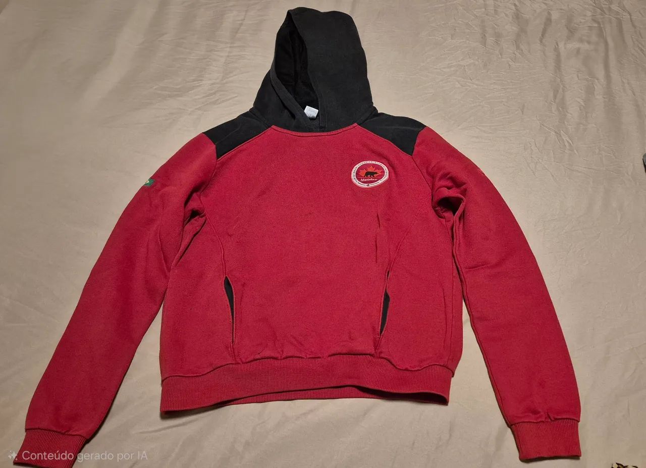 Casaco Maple Bear tamanho 12