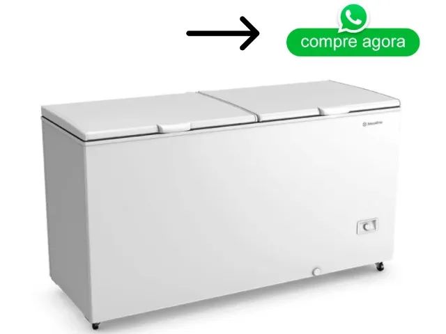Freezer Horizontal 2 Tampas 544L Metalfrio