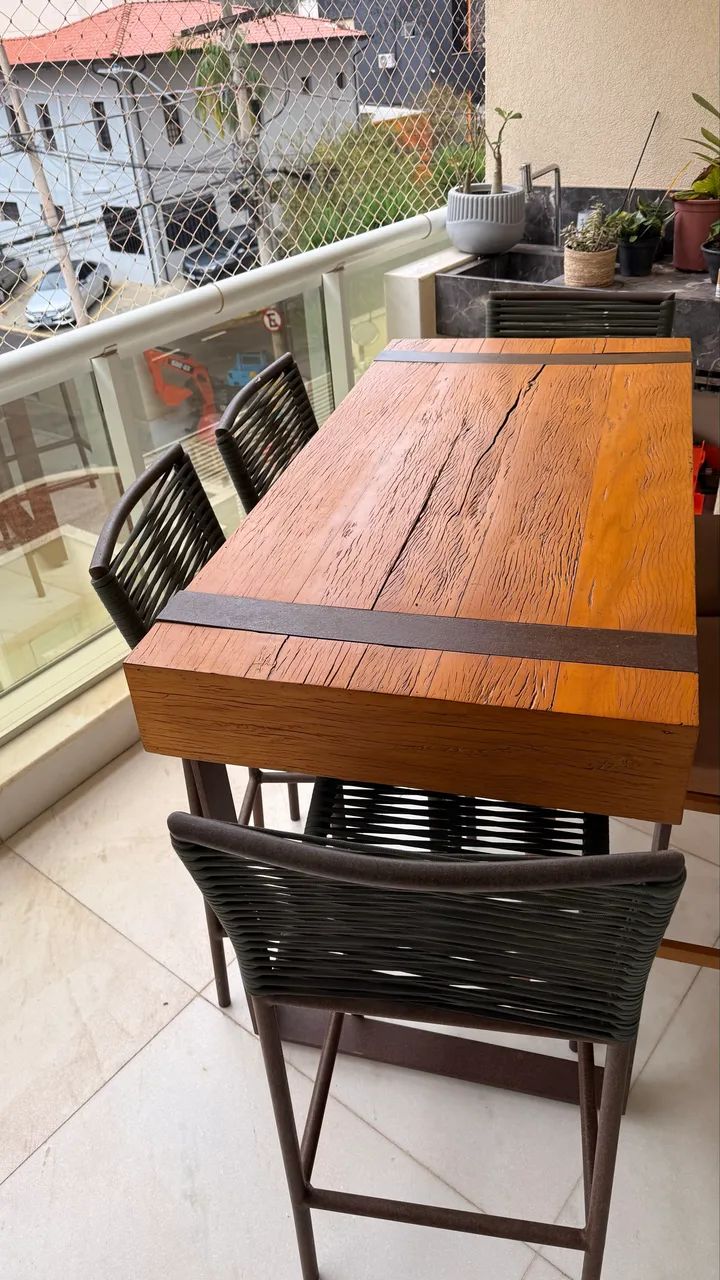 Mesa bistrô 4 lugares  - Foto 3