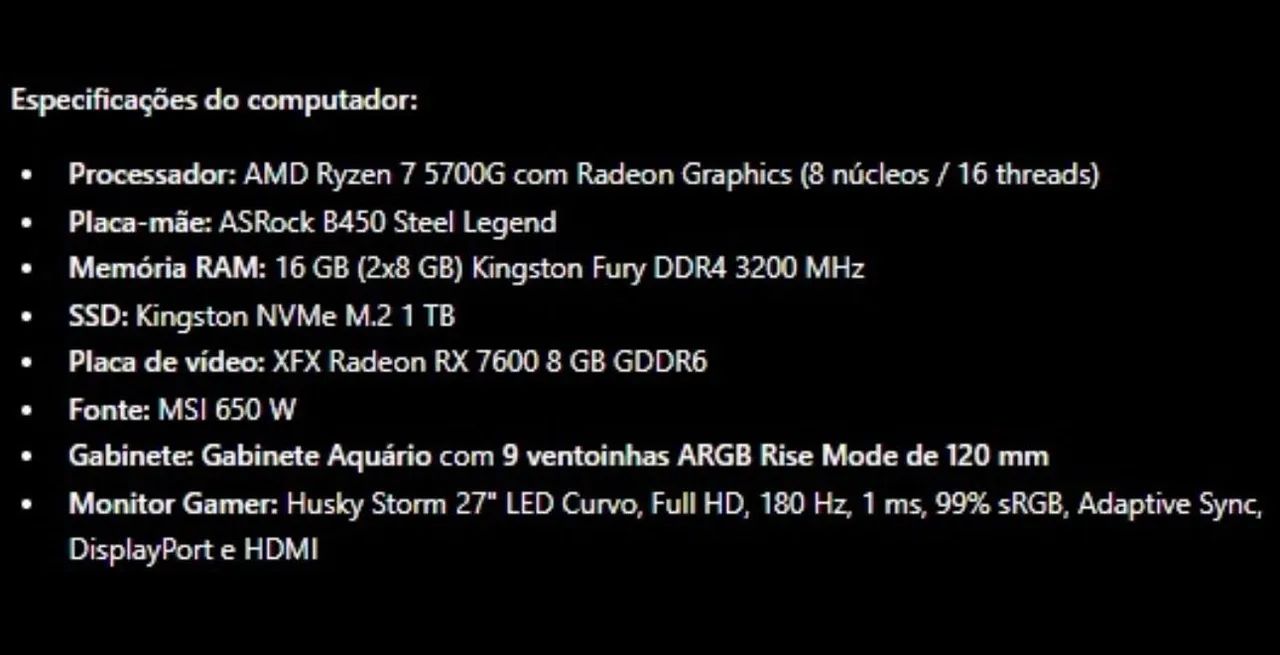 Computador completo  - Foto 2