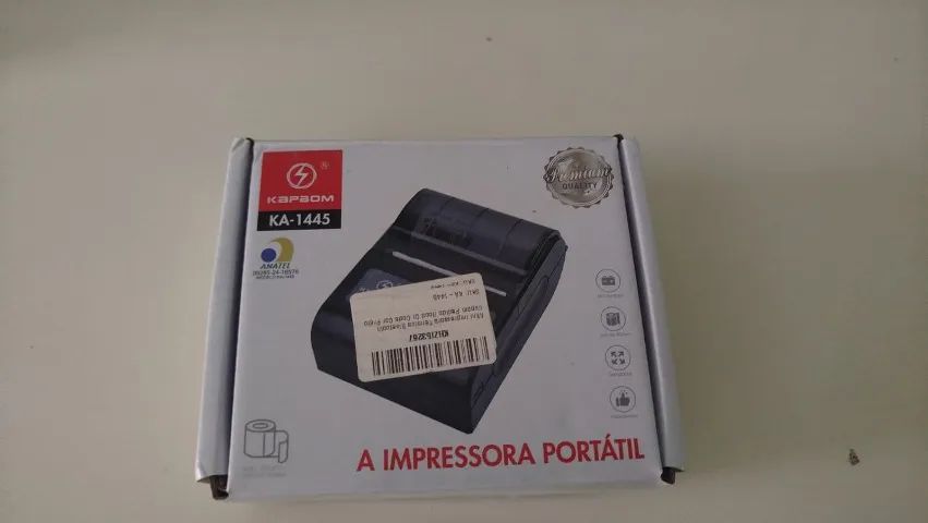 Mini Impressora Térmica Bluetooth 58mm