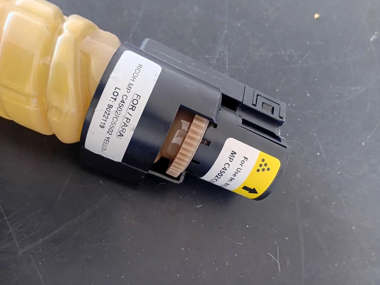 Toner para Ricoh mpc 4502 amarelo - Foto 2