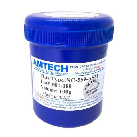 Fluxo De Solda Amtech Nc-559-asm 100g Bga Reballing Original