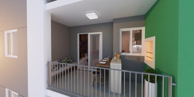 Lindo apartamento no santo antonio | 02 dormitórios | sacada com churrasqueira - Foto 12