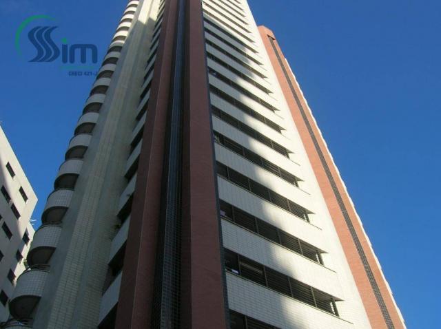 Apartamento residencial para locação no meireles, fortaleza.