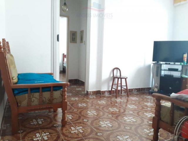 Apartamento para alugar com 1 dormitórios em Boqueirão, Praia grande cod:567