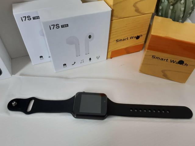 Relógio Smartwatch Com chip/sd Novo com Garantia - Foto 2