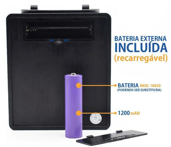 Caixa de Som 1 Alto-falantes Bluetooth Portatil Android celular - Foto 4