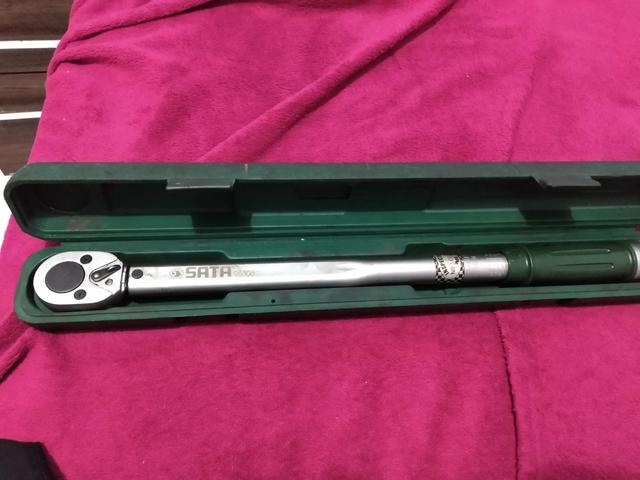 600$ chave torquímetro de estalo, marca Sata 1/2 referencia 96303 - Foto 3