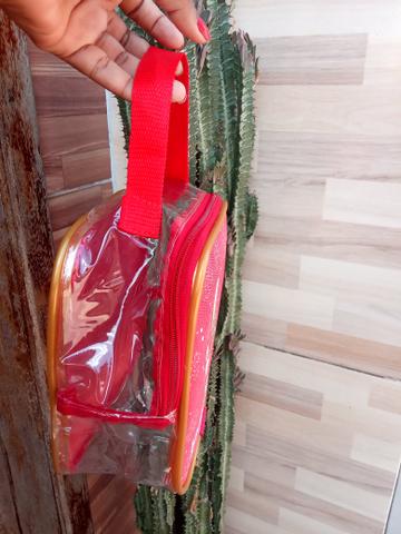 Bolsa de natal , transparente para você presentear quem você ama nesse fim de ano - Foto 3