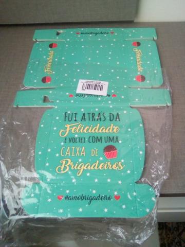 Vendo lote(190) caixas para doces - Foto 4