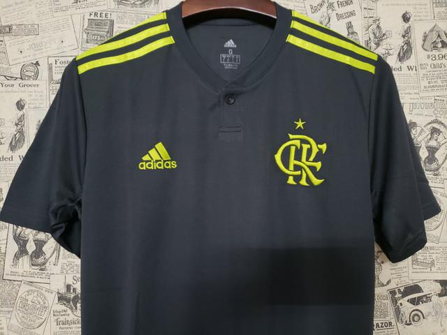 Camisa Flamengo Chumbo Oficial 2019 - Foto 2
