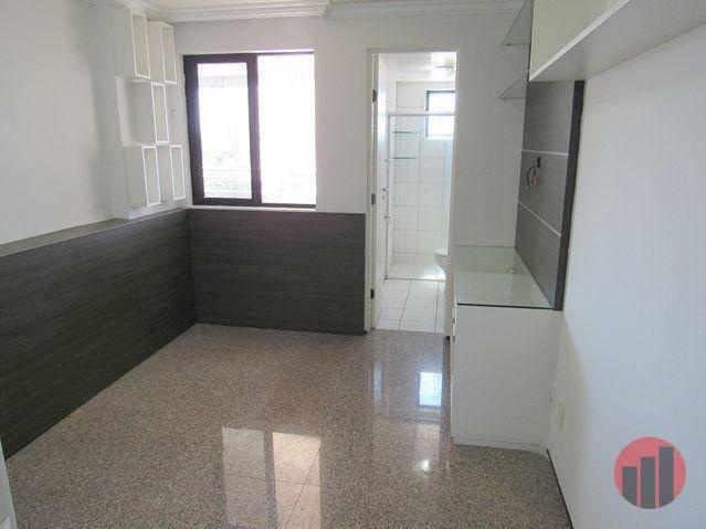 Apartamento com 3 dormitórios para alugar, 125 m² por R$ 1.700/mês - Meireles - Fortaleza/ - Foto 12
