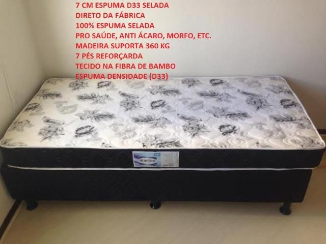 Cama box de solteiro com 7 espuma - Foto 4