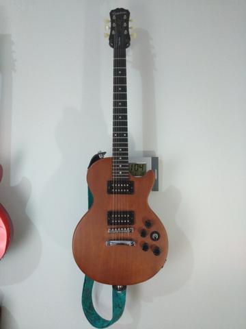 Guitarra Epiphone Walnut Vintage Ve Blindada, tarraxas klusson +upgrades - Foto 3