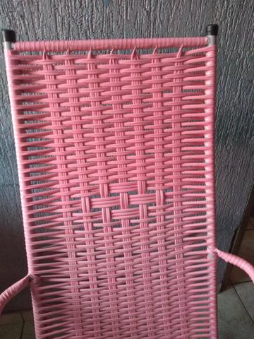 Cadeira de embalo Rosa - Foto 2