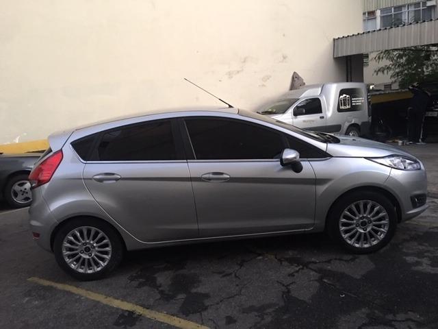Ford new fiesta 2014 hatch 1.6 titanium top de linha com gnv 5 geraçao - Foto 9