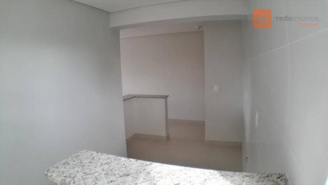 Apartamento com 2 Quartos, Churrasqueira, Para Alugar no Pioneiros Catarinense. - Foto 11
