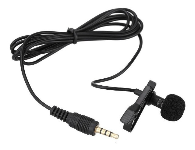 Microfone Mini de Lapela Portátil, Com Clip-On de 3.5mm Para Celular de Alta Qualidade - Foto 3