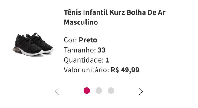 tenis infantil masculino tamanho 33