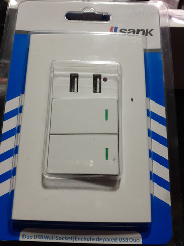 Tomada usb duo nova 
