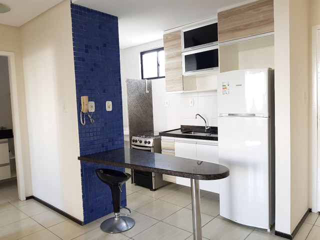 Alugo Apartamento Mobiliado na Ponta da Areia - Foto 3