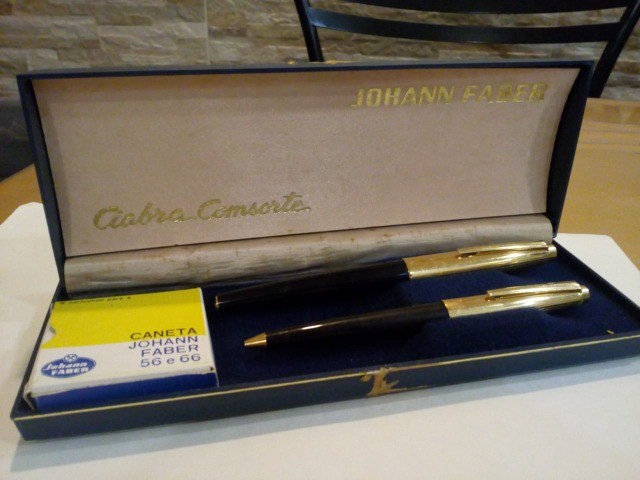 Canetas Johann Faber Ciabra Consorte - Colecionadores Antiguidade - Jabaquara - Foto 2
