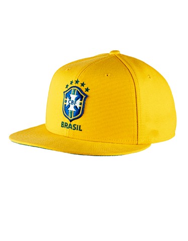 Boné seleção Brasileira amarelo