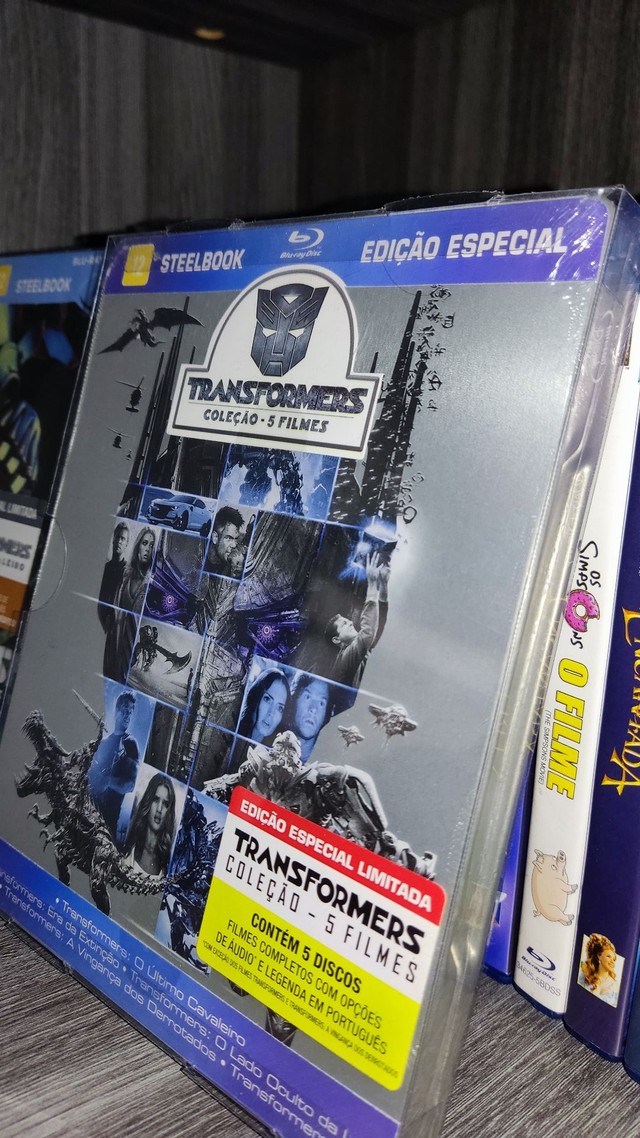 Transformers Coleção em Blu-ray Steelbook - Foto 4
