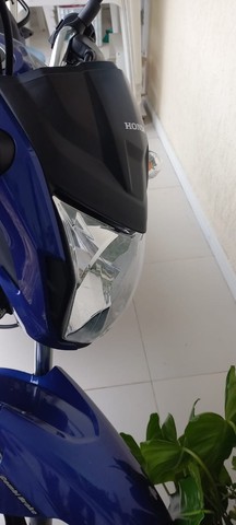 Moto Honda CG Fan 160 Azul