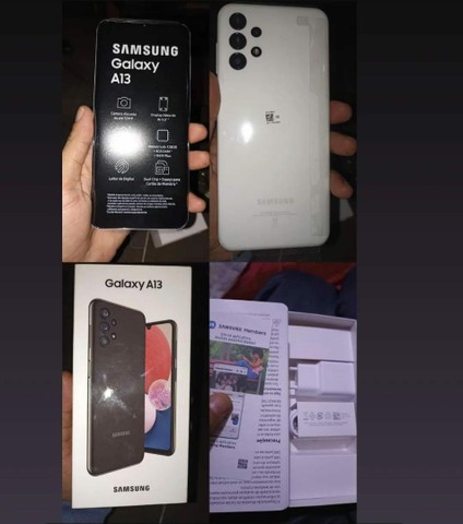 Samsung galaxy A13 128g sem uso com caixa nota e carregador