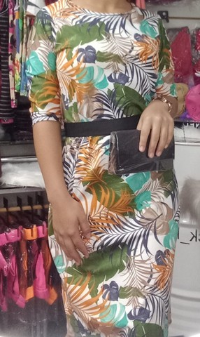 Vestidos Lisos Suplex Moda Evangélica P/M/G - Foto 5