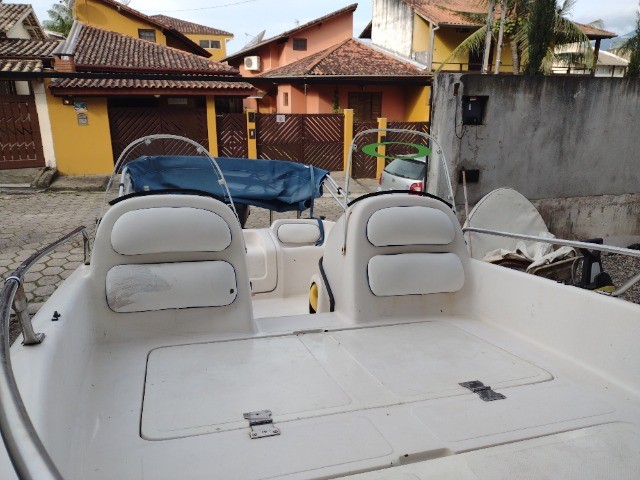 Barco Esporte/Recreio Ragge 16 Pés - Motor Evinrude 50HP Injetado 2T - Foto 5