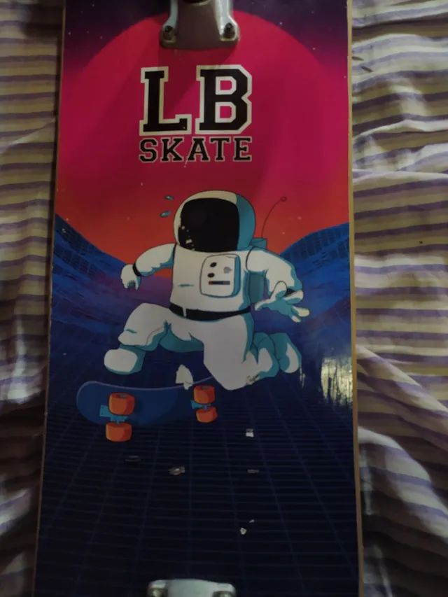 Skate Montado CBGANG Astronaut Blk - CB SKATE SHOP