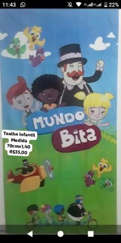 Tolhas infantil  - Foto 4