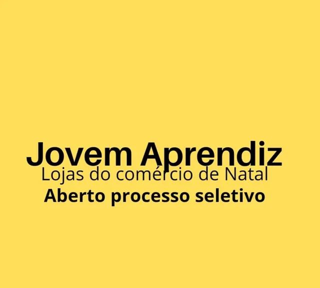 Jovem aprendiz 