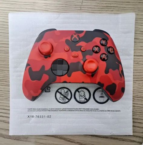 Promoção Controle Xbox Series S/X Daystrike Camo Novo(ACEITO CREDISHOP)
