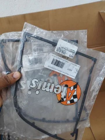 Kit vedação da maçaneta e trava de borracha da bateria