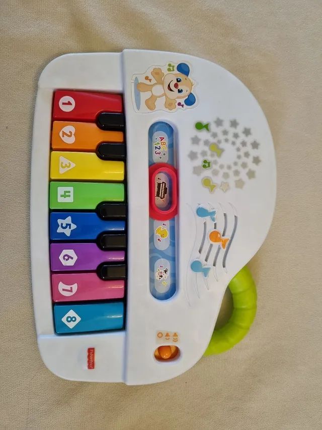 Comprar Fisher Price Ri e Aprende piano musical de Fisher Price