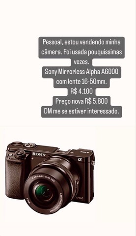 sony alpha a6000 olx