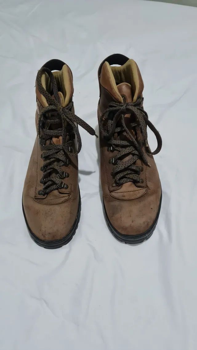Botas de couro impermeável  - Foto 4