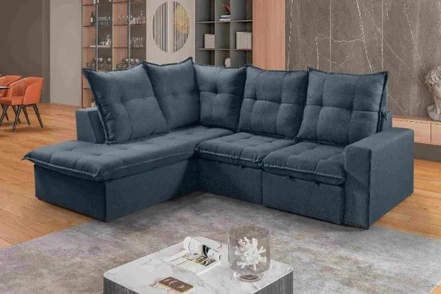 sala sofa retratil de canto  - Foto 2
